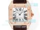 Swiss Clone Cartier Santos Ladies Watch Rose Gold Diamond Set 100th Anniversary Edition (2)_th.jpg